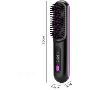 The Ultimate wireless hair straightener comb