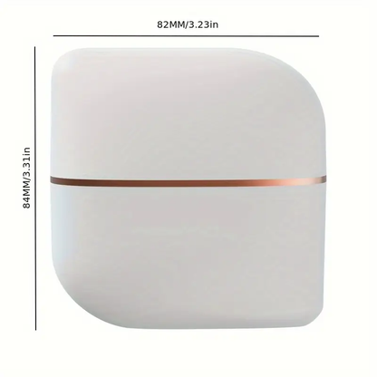 Mini wireless hair straightening comb