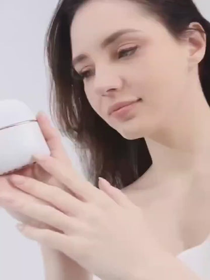 Mini wireless hair straightening comb